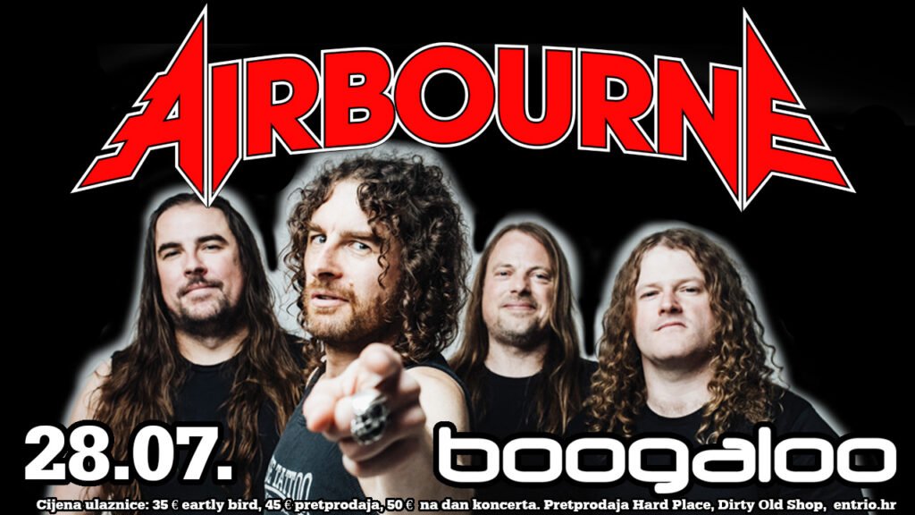 AIRBOURNE @ boogaloo
