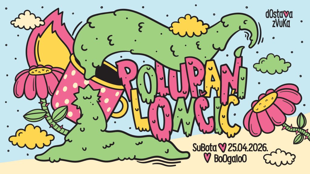 Polupani Lončić donosi punk rock spektakl u Boogaloo 25. travnja, objavljeni prvi izvođači!