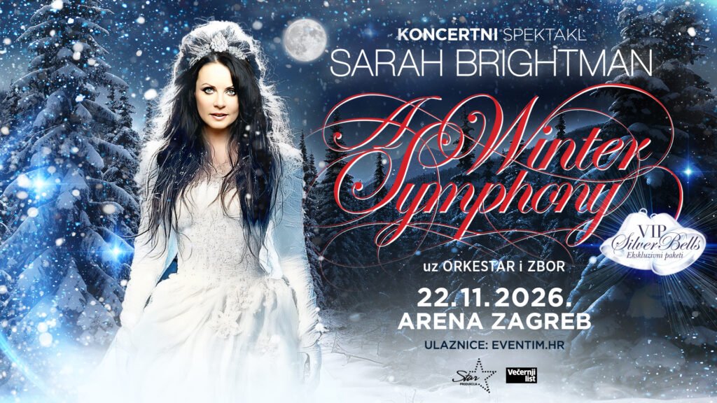 LJUBAV ISPRIČANA GLAZBOM: SARAH BRIGHTMAN POSLALA PORUKU PUBLICI U HRVATSKOJ I NAJAVILA ČAROBNU VEČER U ZAGREBU