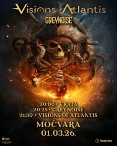 Visions of Atlantis i Greynoise donose metal spektakl ove nedjelje u Močvari, poznata i satnica!
