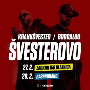 Švesterovo ovaj vikend u Boogaloou, poznata i satnica za oba dana!