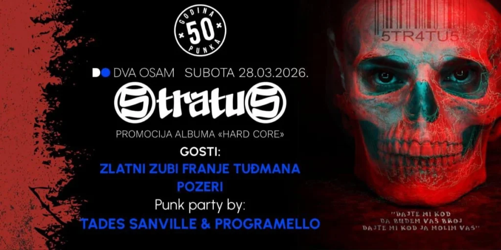 Stratus: Koncertna promocija albuma ‘Hard Core’
