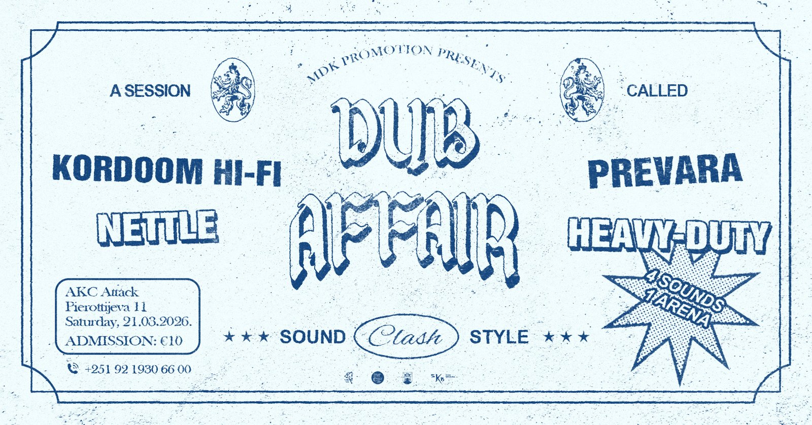 Dub Affair – Soundclash Edition
