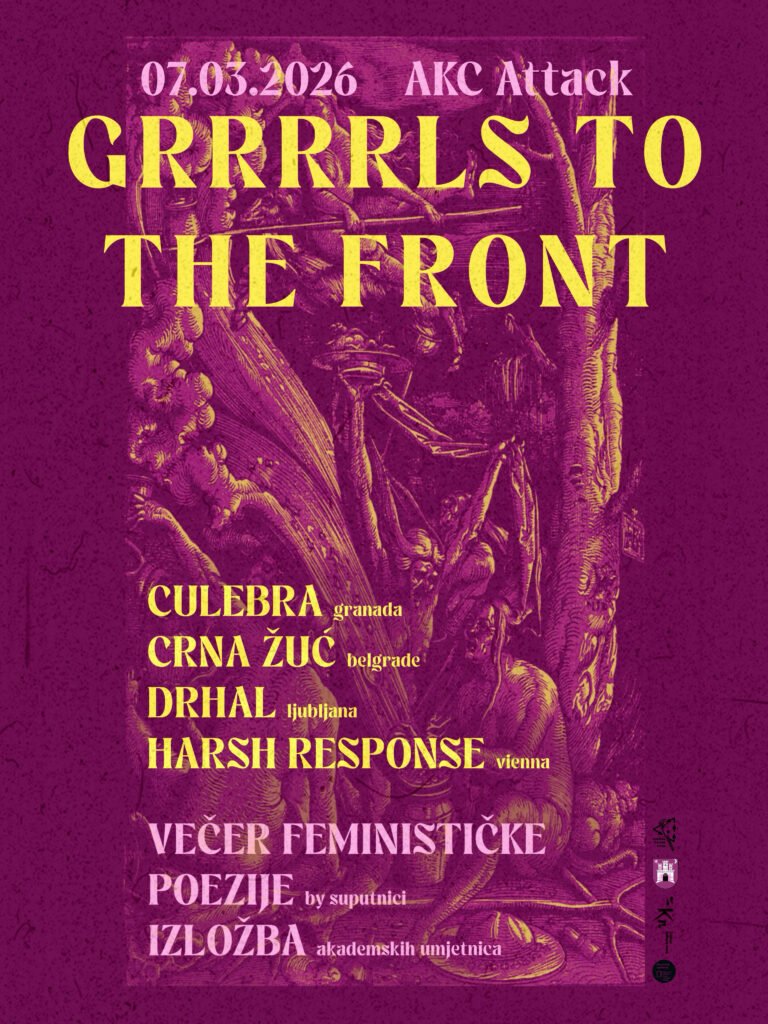 GRRRRLS TO THE FRONT!