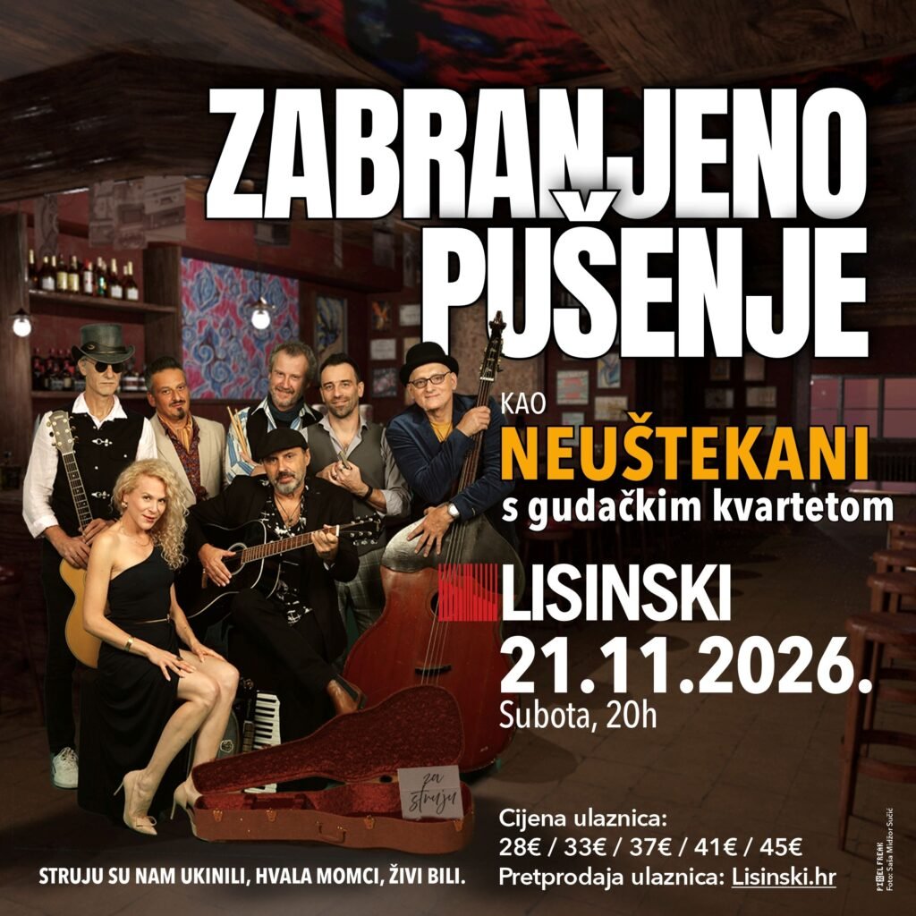 ZABRANJENO PUŠENJE  kao NEUŠTEKANI u Lisinskom
