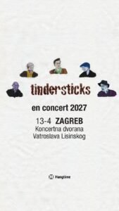 Britanski indie velikani Tindersticks vraćaju se u Lisinski!