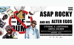 A$AP Rocky stiže u Arenu Zagreb!