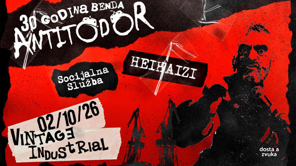 Antitodor slavi 30. rođendan koncertom u Vintage Industrial Baru 2. listopada