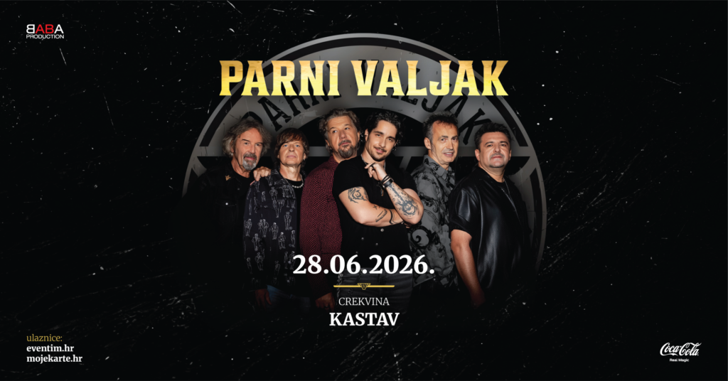 Parni Valjak krajem mjeseca stiže u Kastav - koncertu se pridružuje Crikveničanka MARCELA